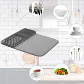 Over Sink Dish Drying Drain Rack